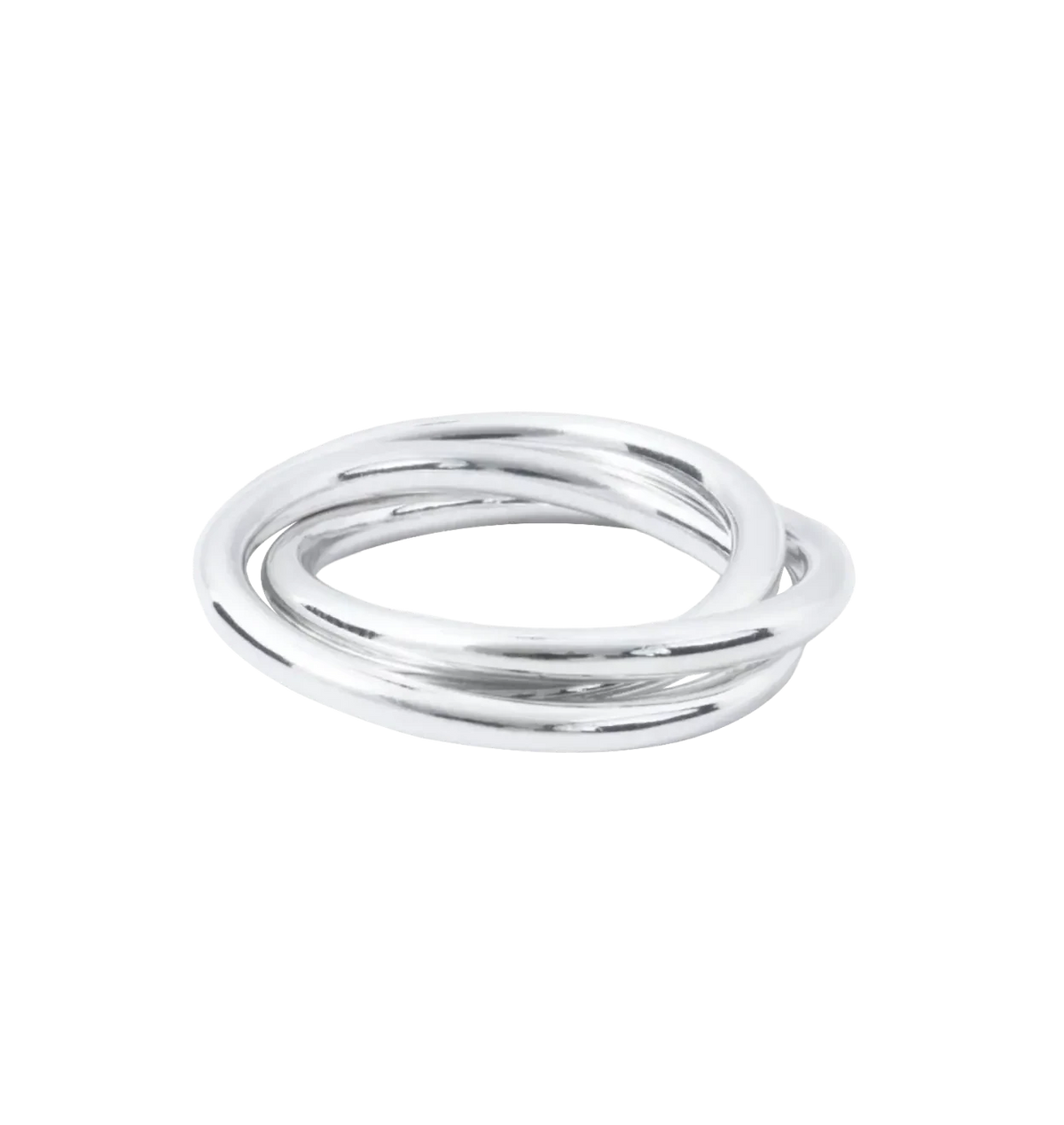 trinity silver ring