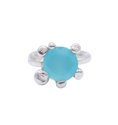 ring with melted prongs