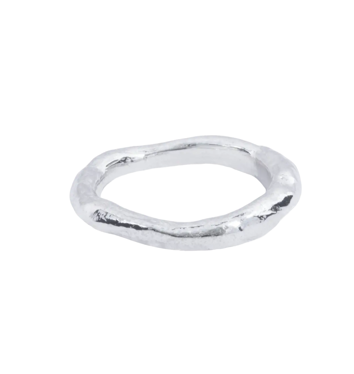 simple silver ring