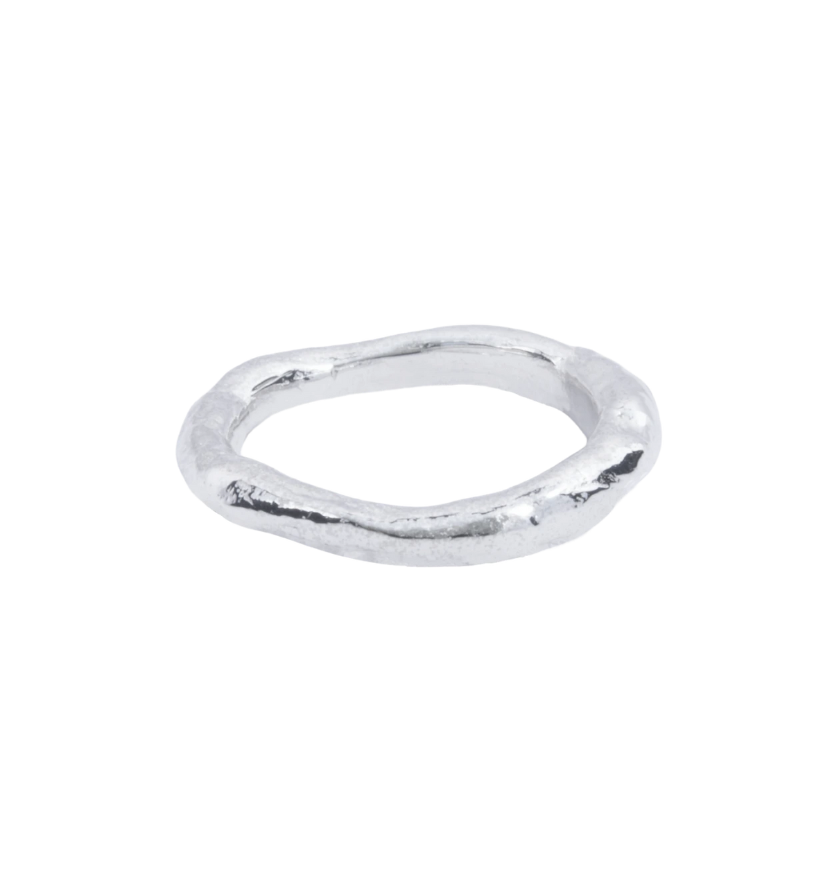 simple silver ring