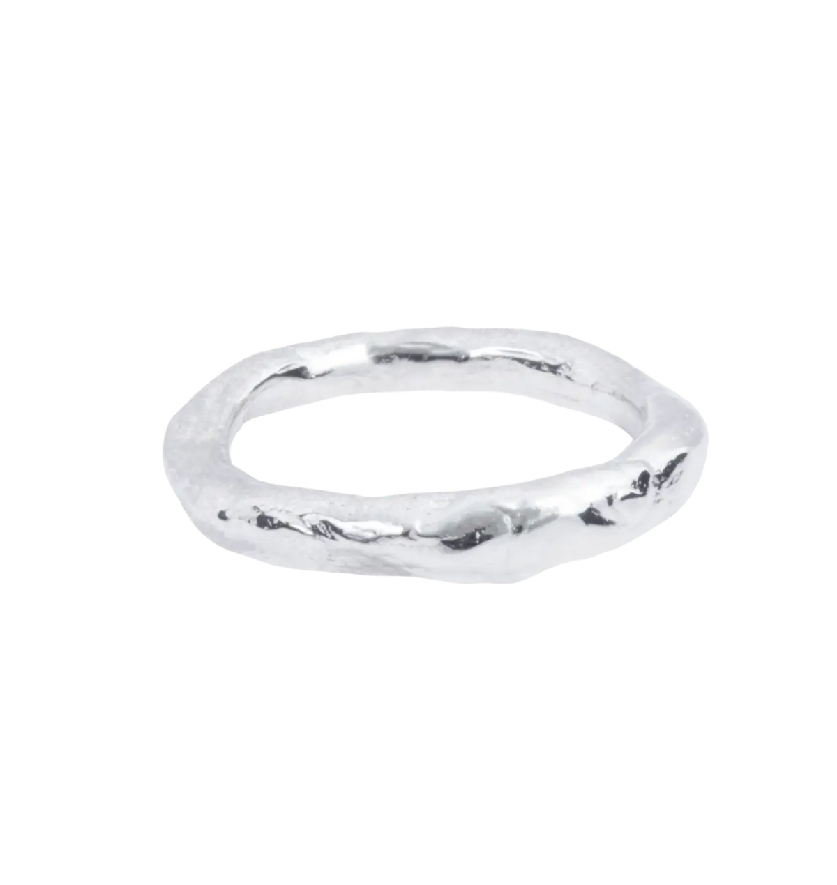 simple silver ring