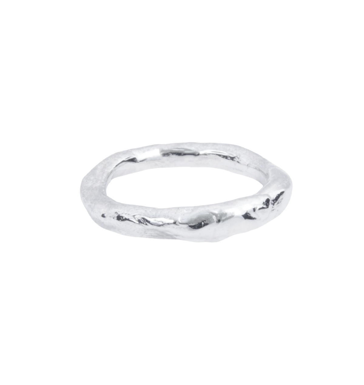 simple silver ring