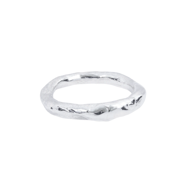 simple silver ring