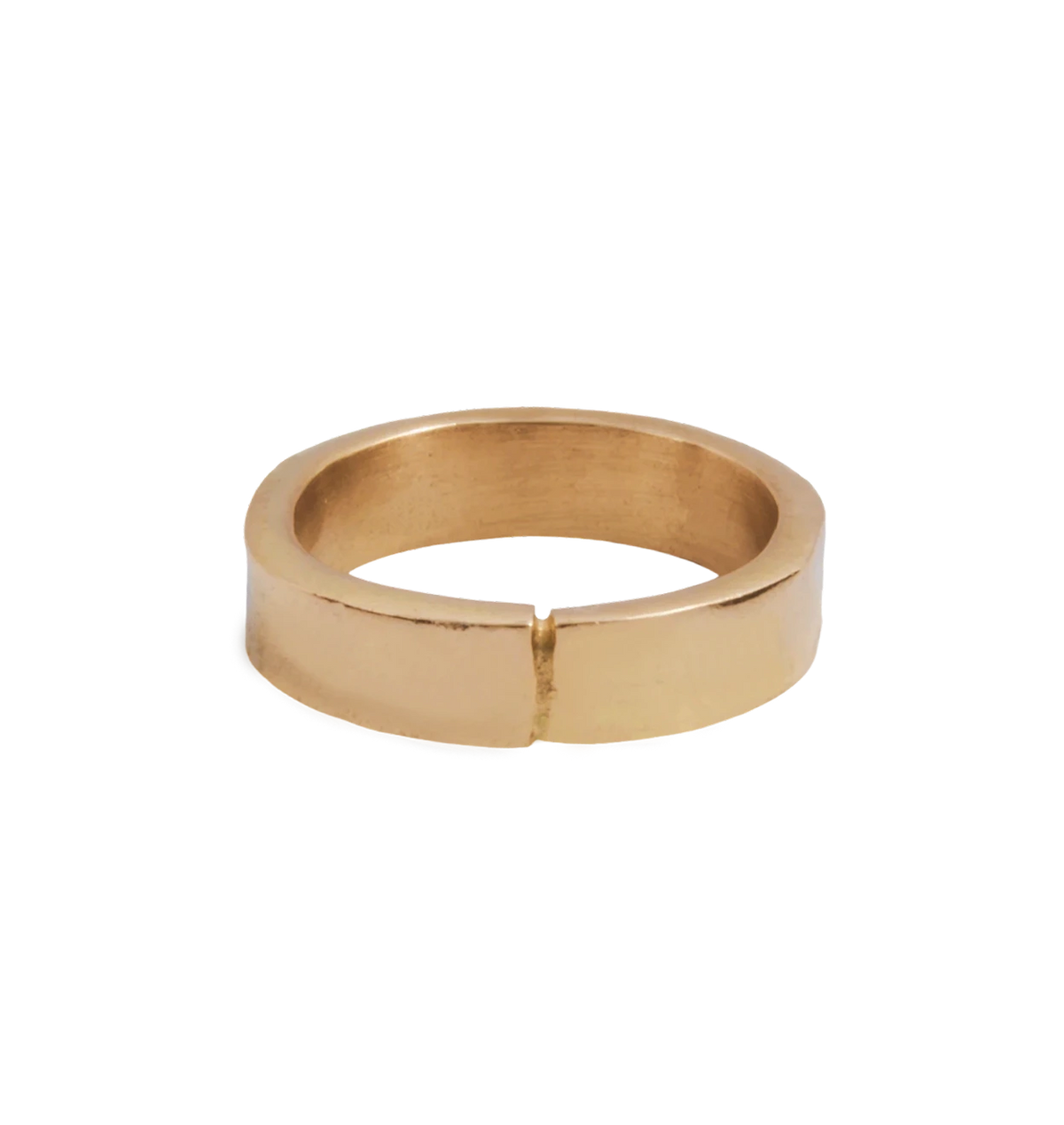 rough gold ring