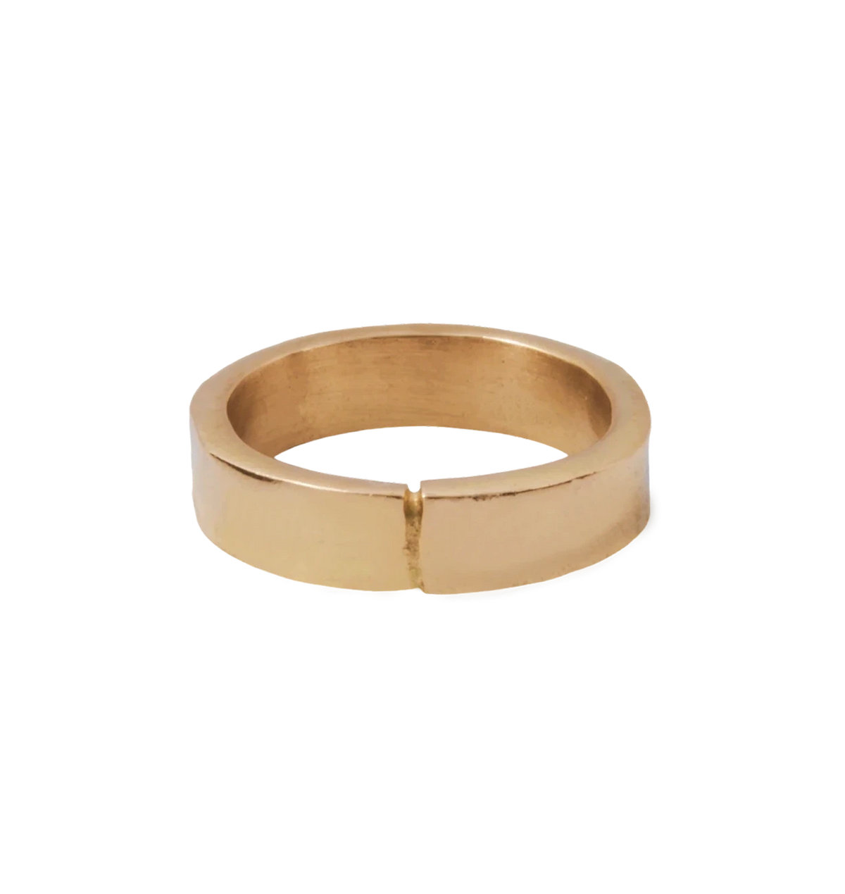 rough gold ring