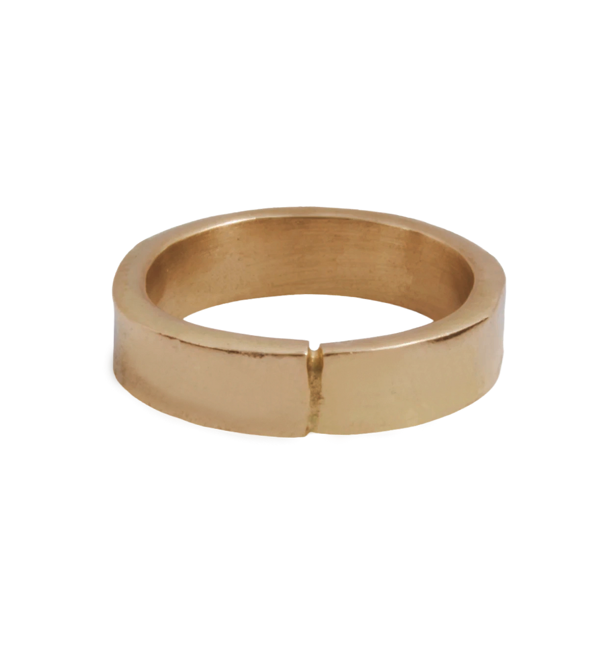 rough gold ring
